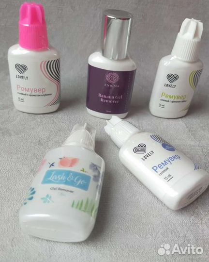 Гелевый ремувер для снятия ресниц