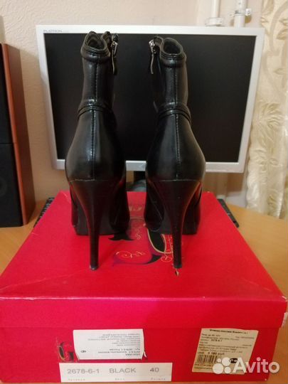 Ботильоны классика Graciana женские б/у