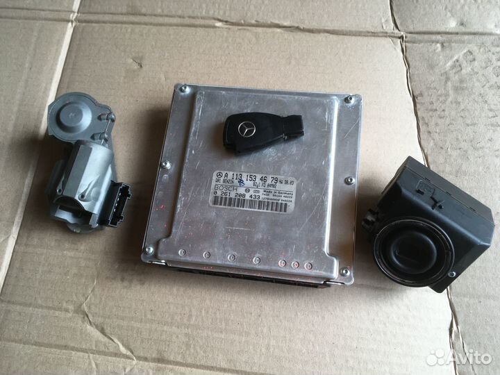 Эбу двигателя Mercedes W220 M113