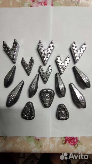 Рыболовный груз: пирамида, гриппа, горизонт и др