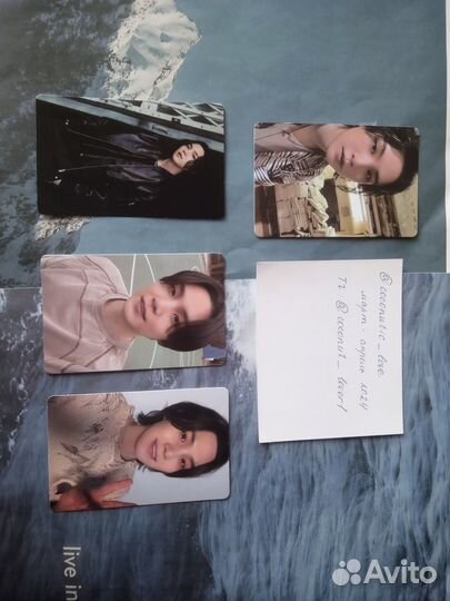 Официальные карты Юнги из альбома D-Day