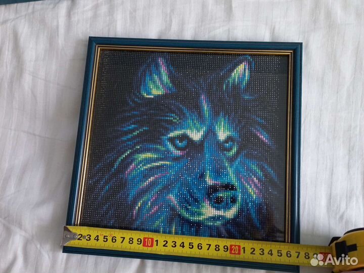 Картины из алмазной мозайки в раме