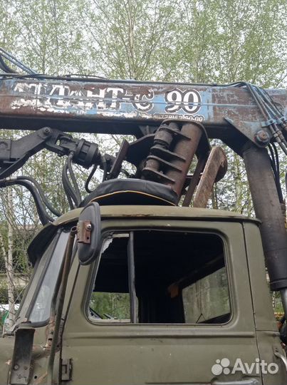 Установка на лесовоз