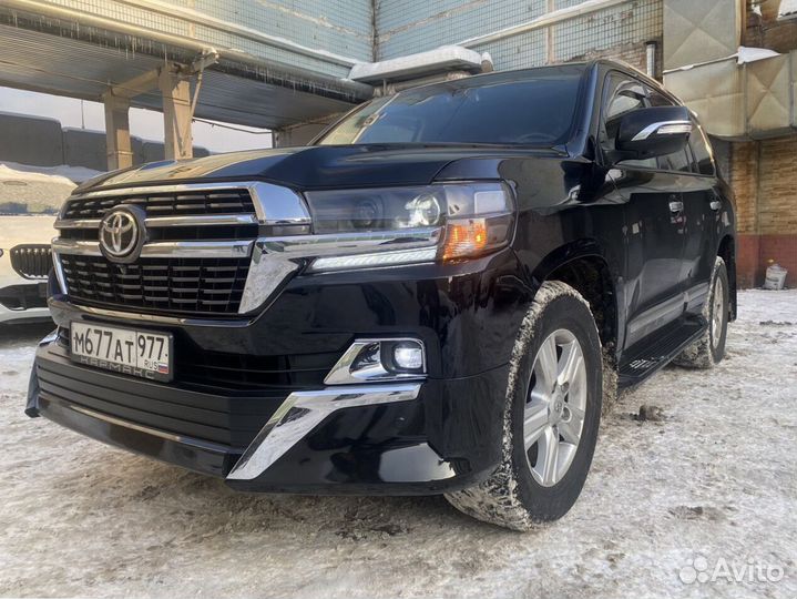 Рестайлинг Toyota Land Cruiser 200 в 2020
