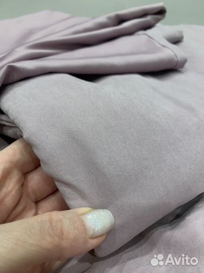 Постельное белье 180*200 цвет пыльная роза