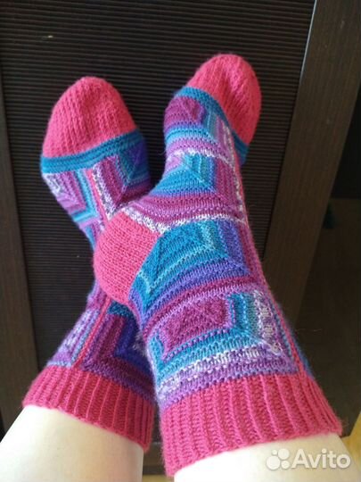 Носки ручной работы 1500, р.38-39