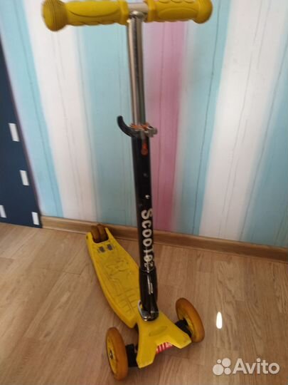 Самокат детский трехколесный