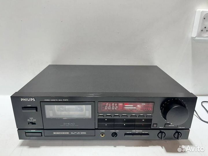 Philips FC 870 Трехголовая кассетная дека Japan
