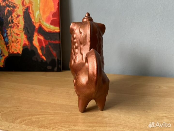 Графин обливная керамика куманец СССР Лев 0,5л