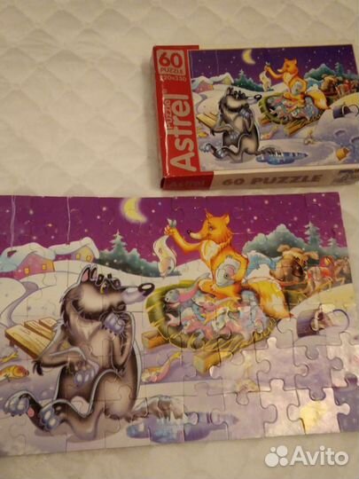 Пазлы, 60 шт
