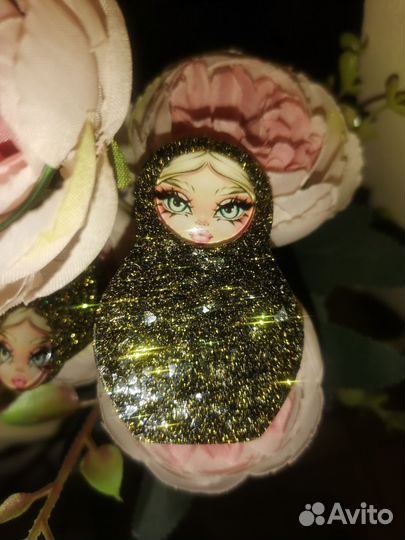 Брошь ручной работы