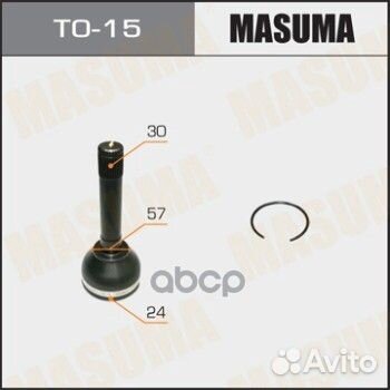 Шрус наруж.ком/кт пыльник не требуется TO-15 Ma