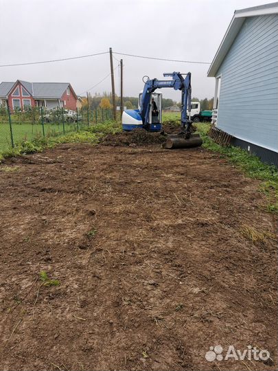 Планировка участка, отсыпка, раскорчевка расчистка