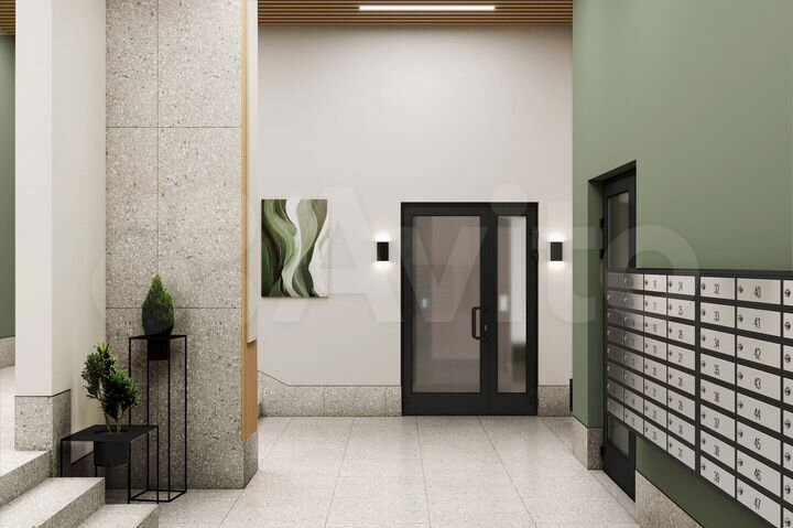 2-к. квартира, 64 м², 10/10 эт.