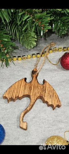 Елочные игрушки лофт драконы