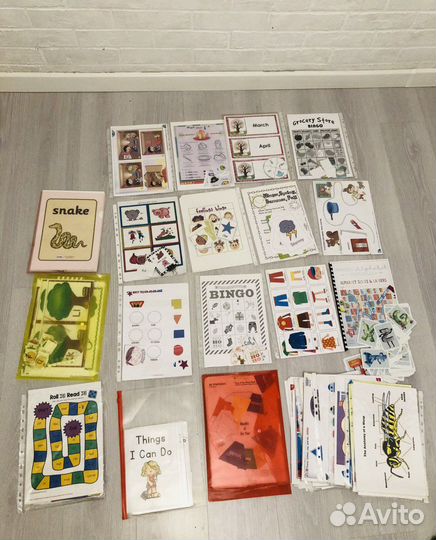 Детские английские книги и игры