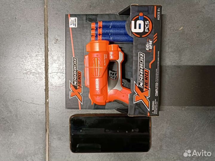 Новый нерф бластер