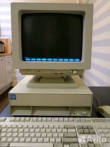 Ретро компьютер IBM PS/1 2133 полный комплект купить в Москве ...