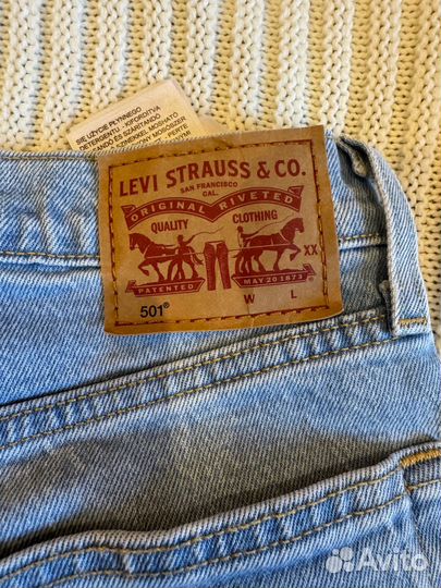 Джинсы levis 501