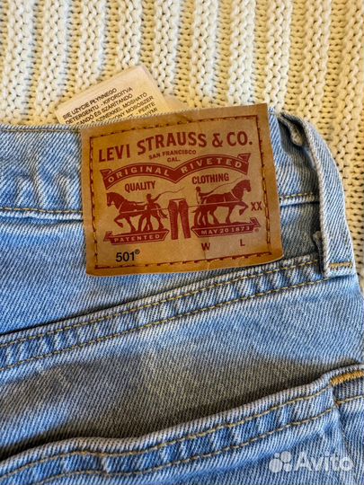 Джинсы levis 501