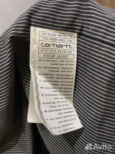 Carhartt куртка