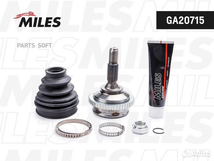 ШРУС наружный peugeot 206 1.1-1.4 98- с ABS (GKN 3