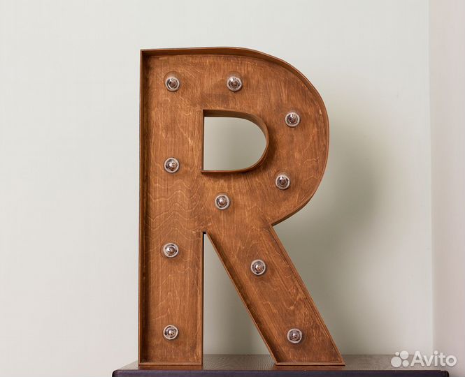 Объемные буквы с подсветкой