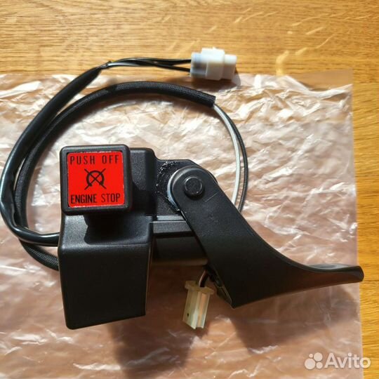 Курок газа в сборе снегохода Yamaha viking VK 540