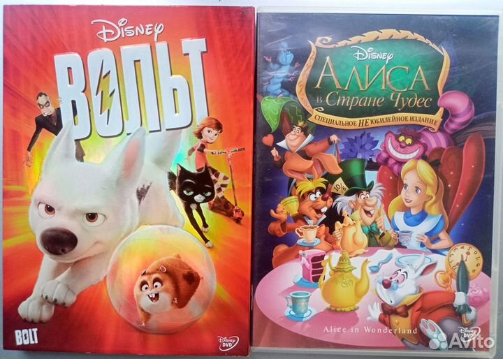 Дисней мультфильмы на DVD