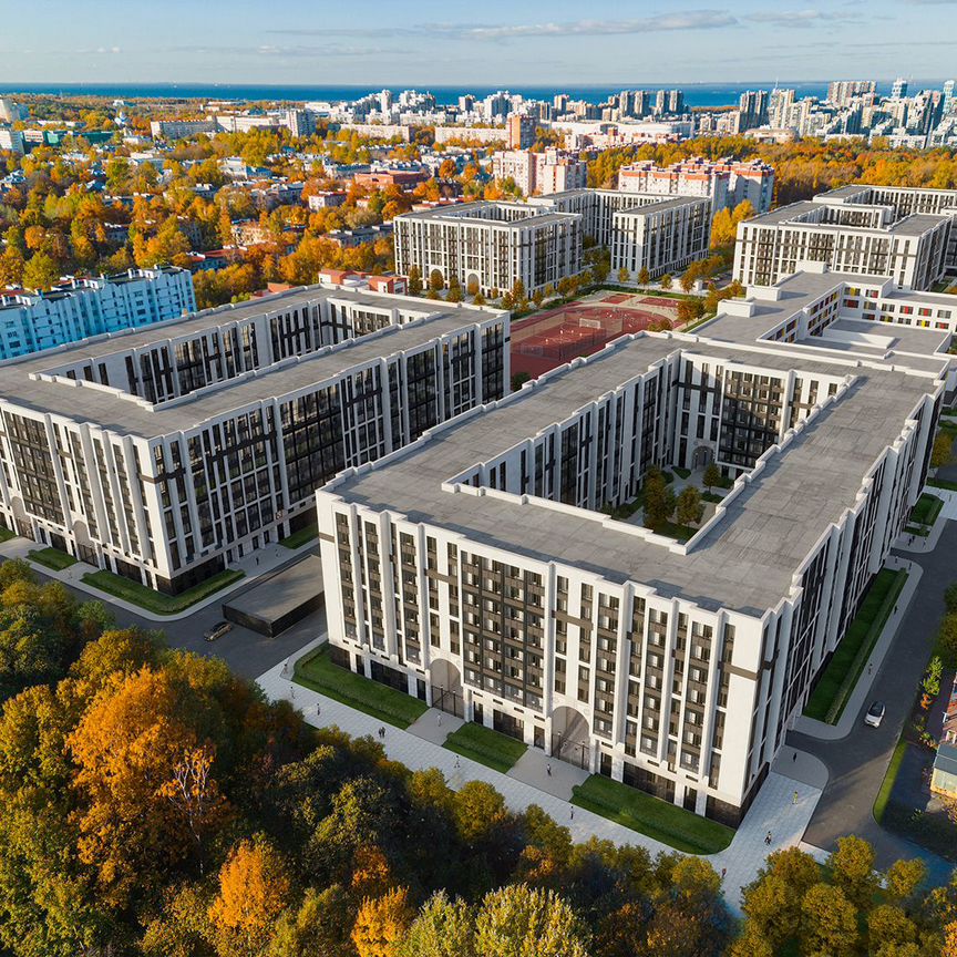 2-к. квартира, 55,8 м², 7/9 эт.