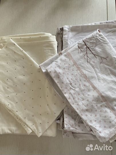 Комплекты perina в детскую кроватку из сатина б/у