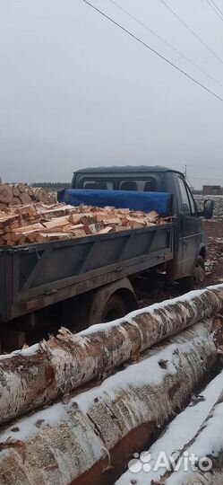 Дрова березовые колотые