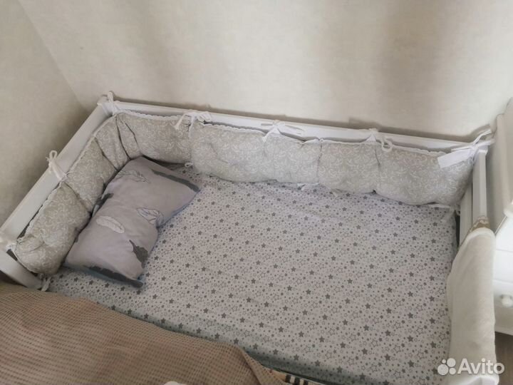 Бортики в детскую кроватку