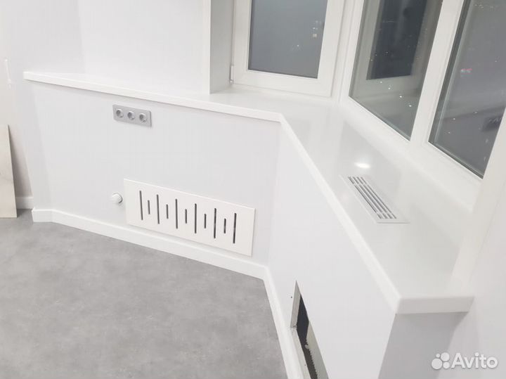 Подоконники из кварцевого агломерата