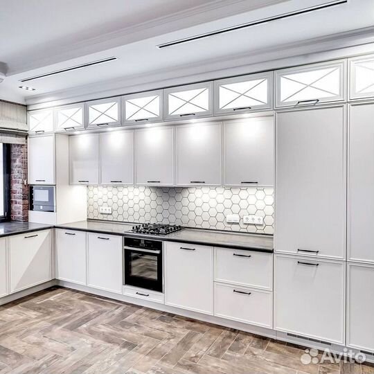 Современная кухня на заказ мдф фасады