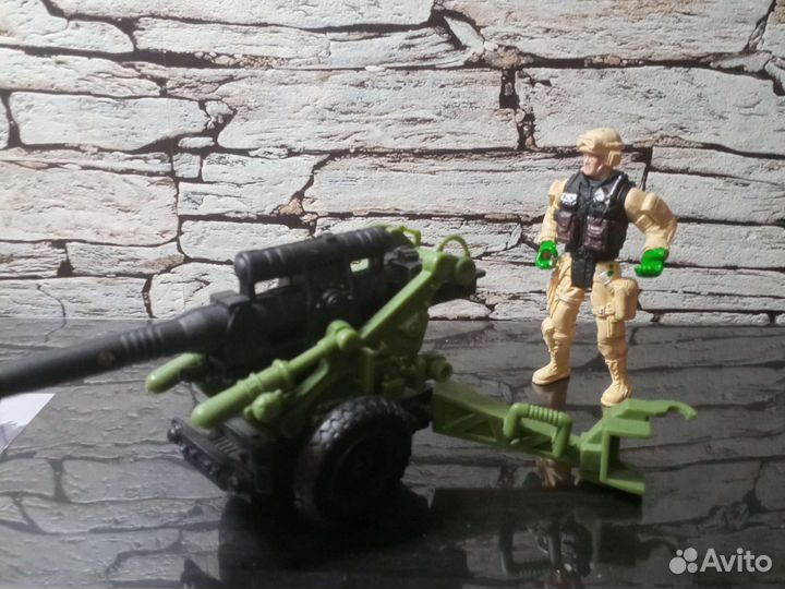 Солдатик и артиллерия