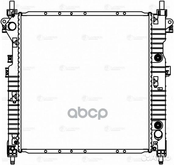 Радиатор охлаждения LRc 17151 LRC17151 luzar
