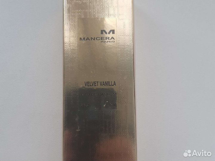 Velvet vanilla Mancera духи