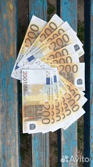 Фейк купюры 200 euro