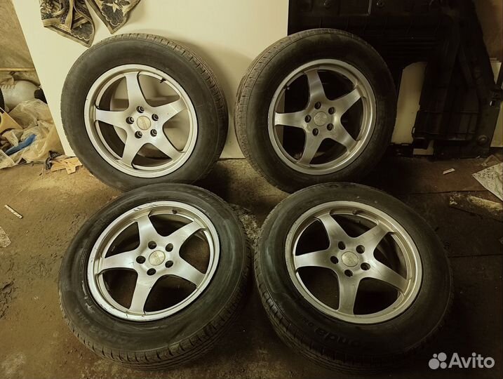 Колёса R17, Slik с летней резиной