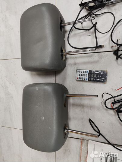 Подголовники с монитором