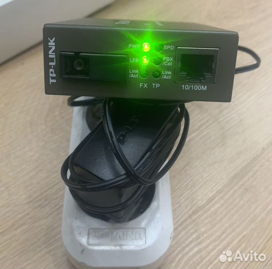 Медиаконвертор одномодовый