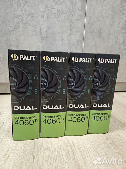 Видеокарта RTX 4060 Ti Palit + 1 год гарантии