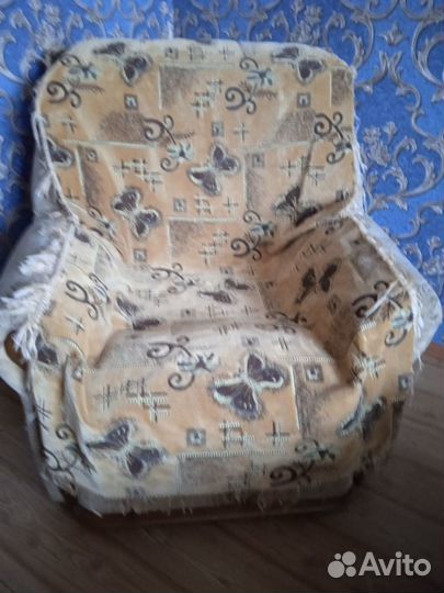 Накидка на диван и кресло