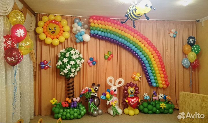 Цветы, шары, подарки