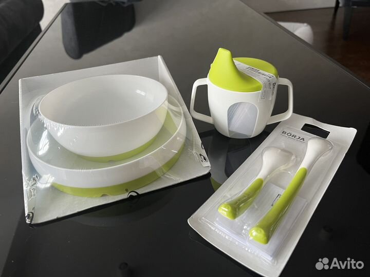 Набор детской посуды IKEA