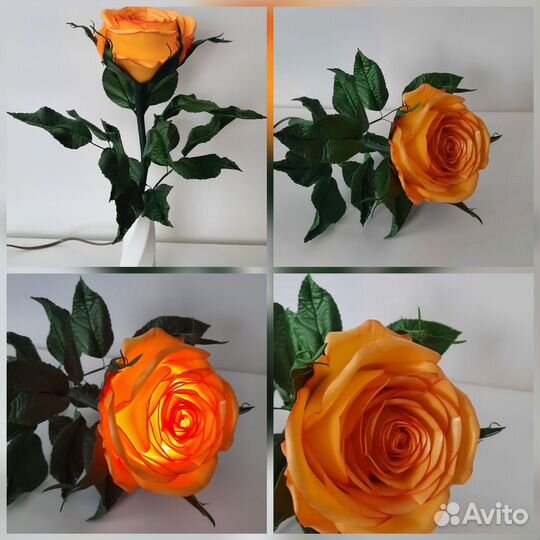 Цветы из изолона, цветочные фотозоны, светильники