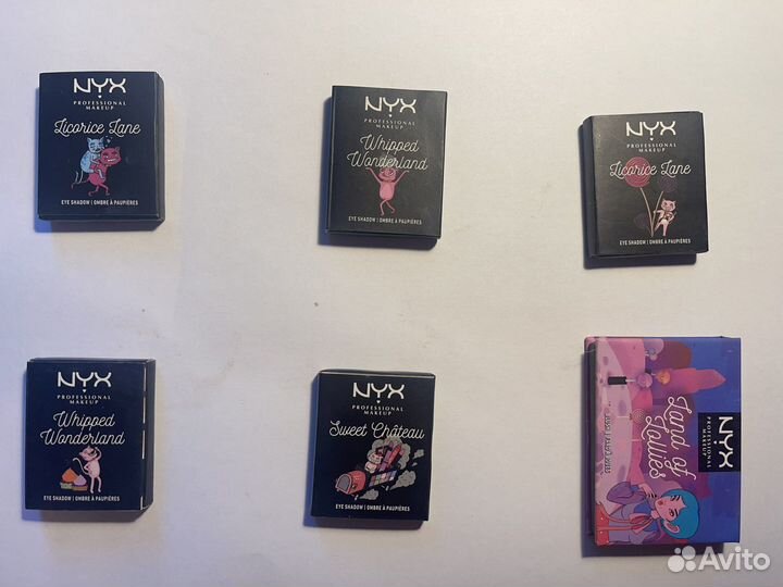 Тени и румяна NYX