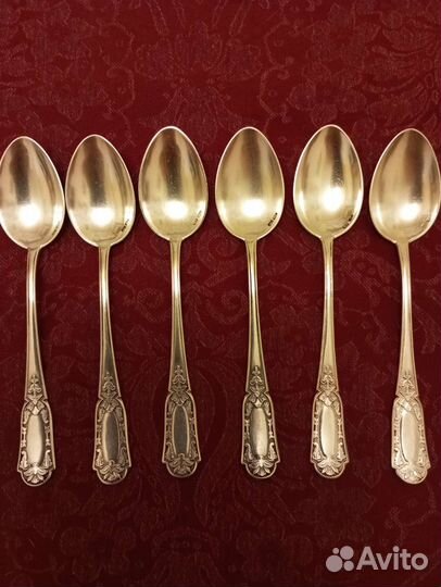 Ложки серебряные СССР 875