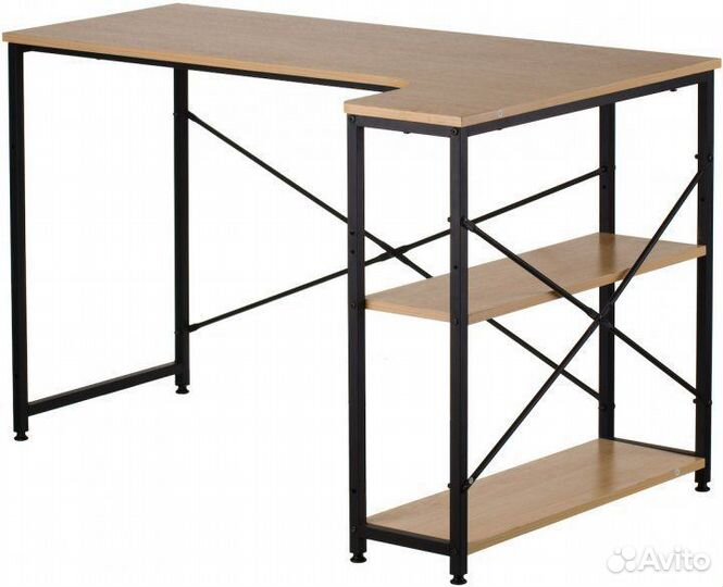 Компьютерный стол со стеллажом